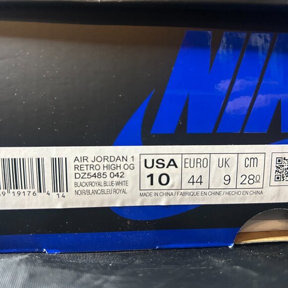 Air Jordan 1 Retro High OG “Royal Reimagined” – Mens Size 10 - Picture 13 of 13